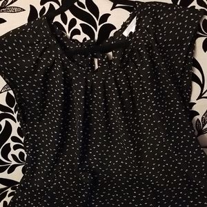 LC Lauren Conrad Black Blouse